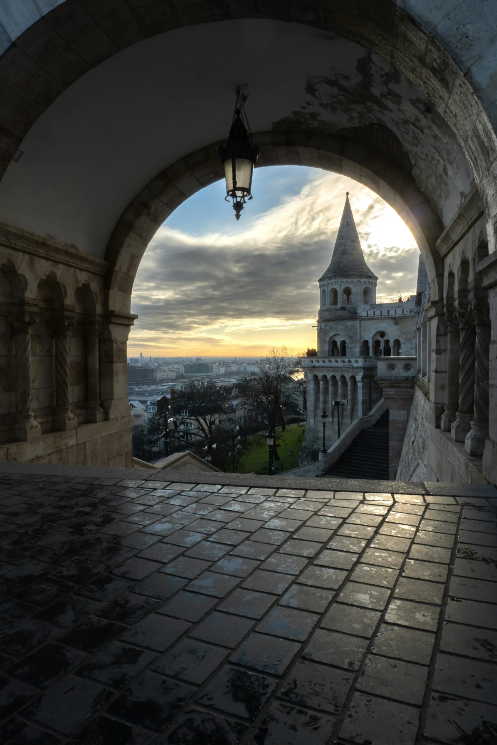 Bastion des Pêcheurs au lever de soleil, Budapest